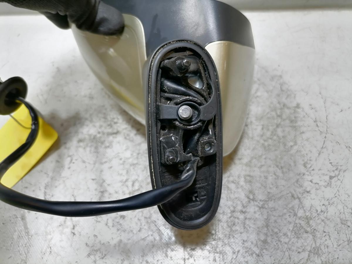 Opel Corsa D original Au&szlig;enspiegel links elektrisch verstellber Z40M Champagnersilber Bj.2006